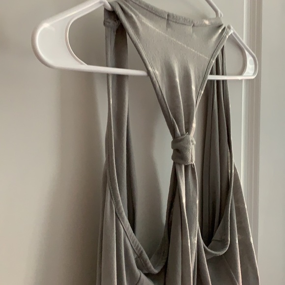 Sleeveless Cardigan In Light Grey | Size: S - Picture 6 of 6